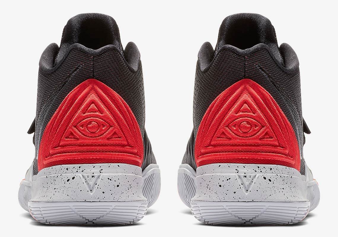 kyrie 5 bred on feet