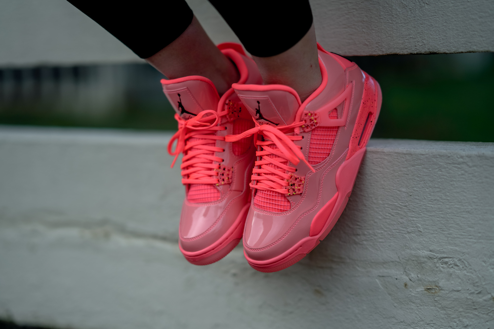 hot punch 4s on feet