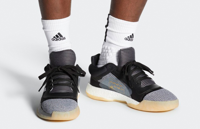 adidas marquee boost low core black