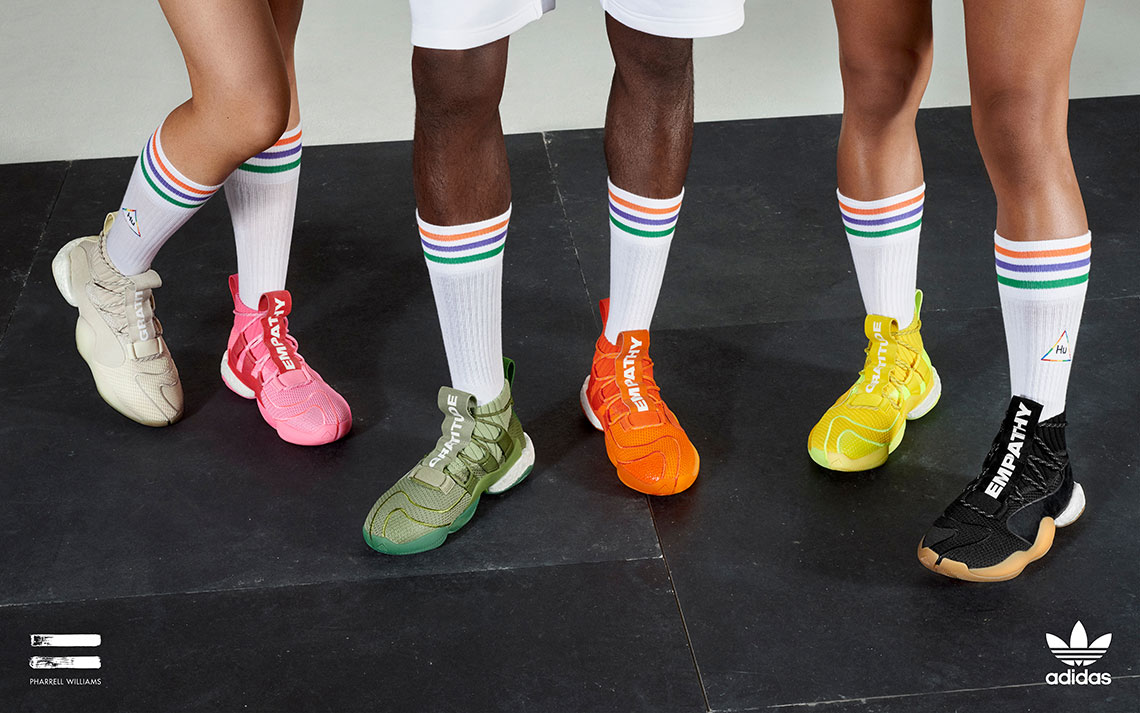 adidas crazy byw x pharrell gratitude and empathy
