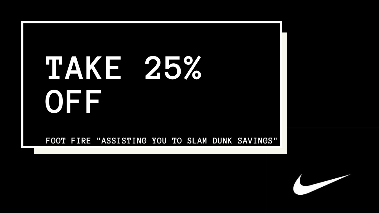 nike 25 off code