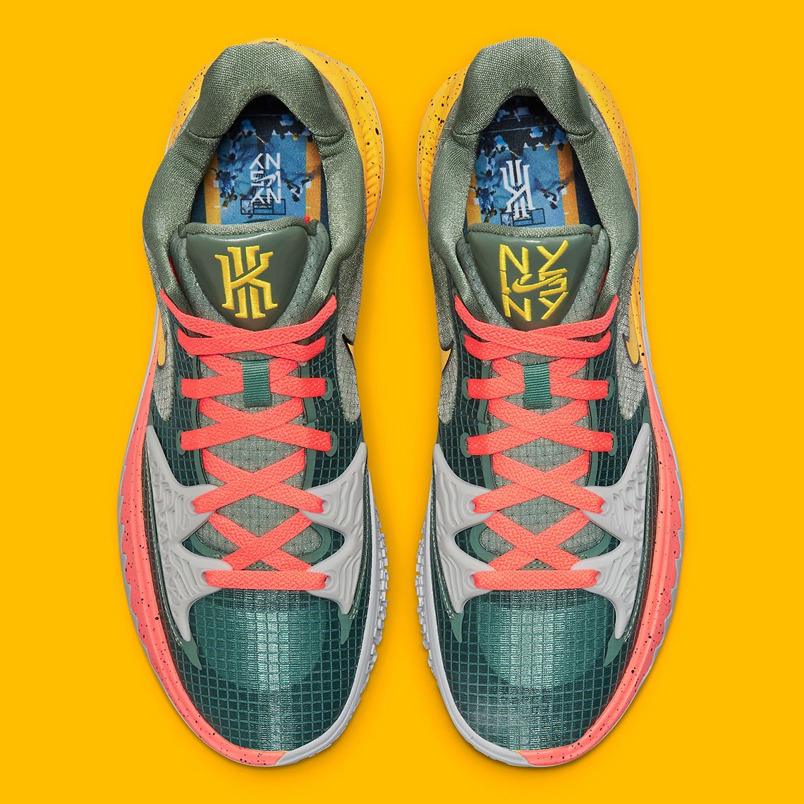 2021 New Arrival Nike Kyrie Low 4 Sunrise CW3985-301